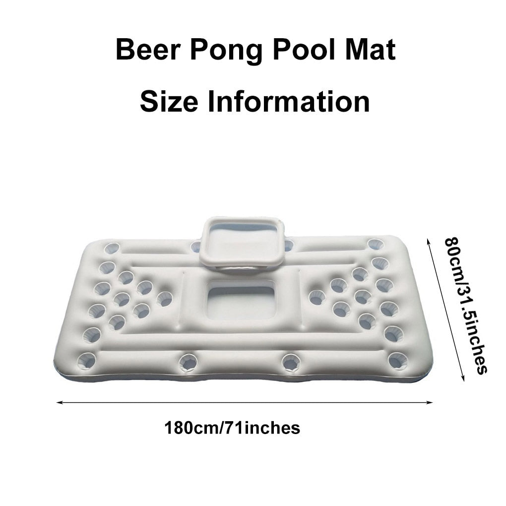 Bier Pong Pool Party Luftmatratze